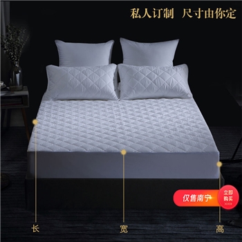 【仅售南宁】床笠式保护垫褥子防水抗菌透气可折叠防滑四季薄款床垫子