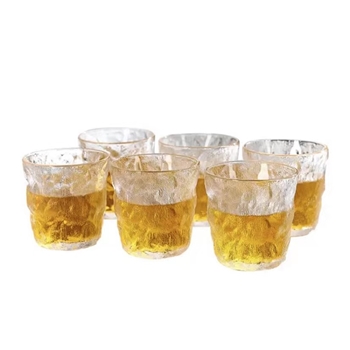 冰川杯 6只装 玻璃杯水杯 250ml