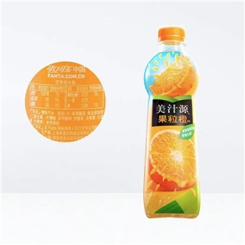可口可乐美汁源果粒橙 420ml*12