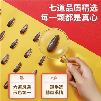 洽洽五香瓜子350g坚果炒货经典红色包装葵花籽 