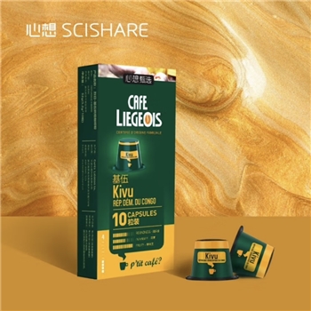 心想（SCISHARE） 心想 胶囊咖啡 比利时进口 咖啡胶囊 适用胶囊咖啡机 10粒装