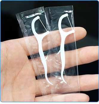牙线500只透明独立opp袋包装