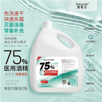 飞杰 普鲁兰5公斤免洗手消毒凝胶 4桶/箱